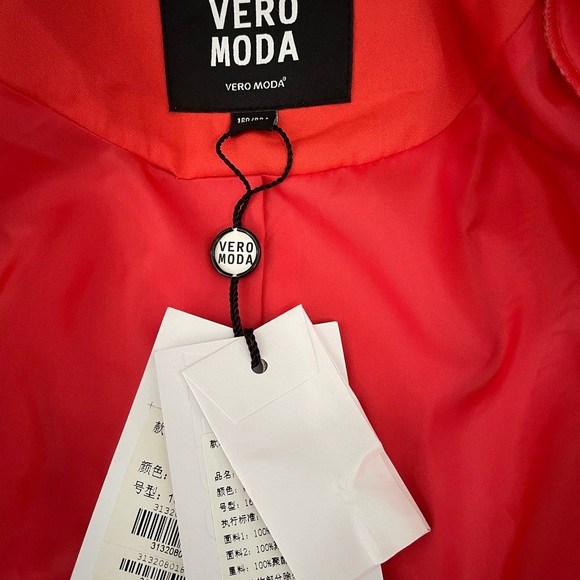 Vero fashion orange jacket size S - Picture 8 of 9